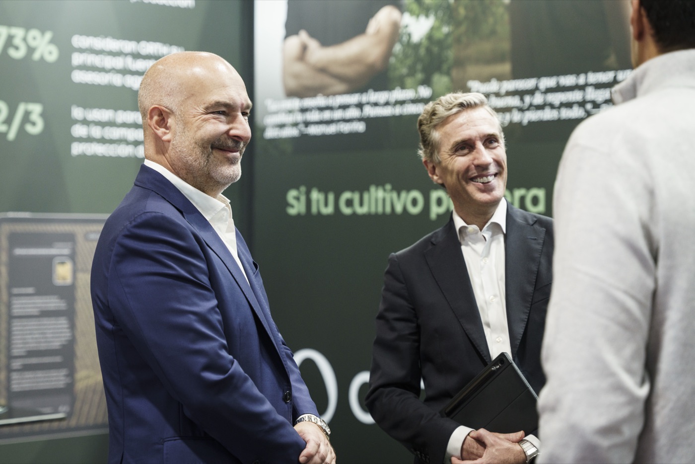 Carlos Blanc and colleagues on the ORTH stand at IFEMA.